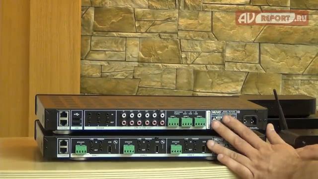 IP-мультирум система NuVo смотреть онлайн