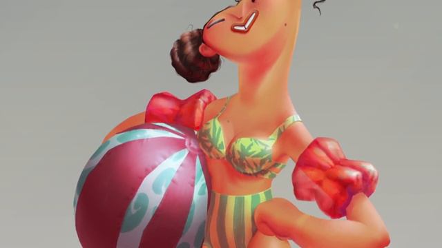 Dragon Bones Pro | animation test | Girl dancing смотреть онлайн