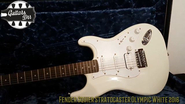 Venta - Fender Squier Stratocaster Olympic White 2016 смотреть онлайн