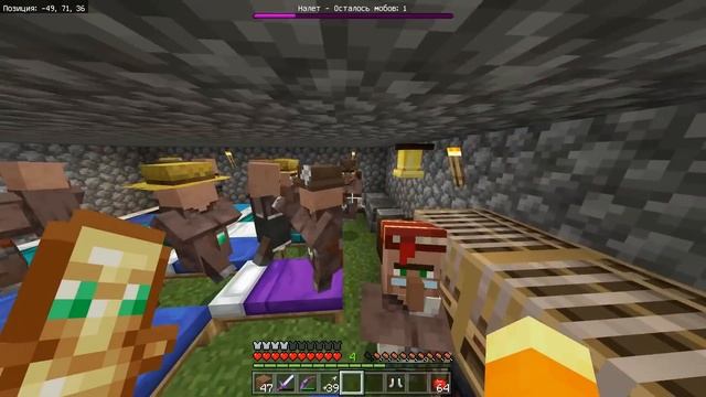 МАЙНКРАФТ ВЫЖИВАНИЕ В ОГРАНИЧЕННОМ МИРЕ! LetsPlay Minecraft PE #20 ЮБИЛЕЙ! ФАРМ ЖИТЕЛЕЙ + РЕЙД! смотреть онлайн