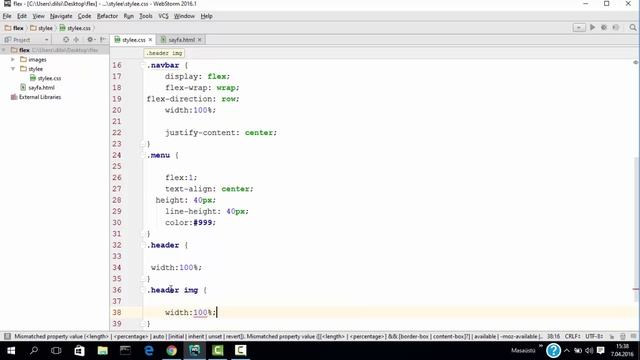 flexbox responsive site tasarlama смотреть онлайн