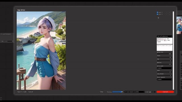 Experimental: ComfyUI-Workflow-Component/ImageRefiner - Handfix workflow (update #3) смотреть онлайн