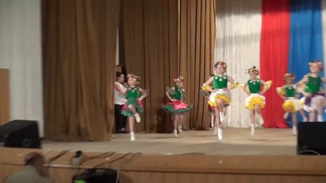 Алушта.Младшая группа Образцового ансамбля народного танца «Улыбка». смотреть онлайн