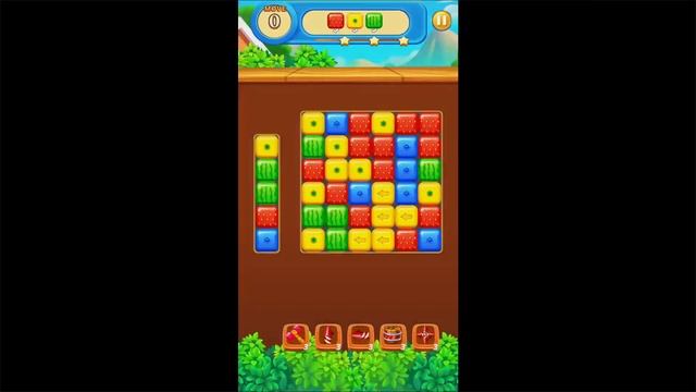 Fruit Pop Tap Cube (Gameplay Android) смотреть онлайн