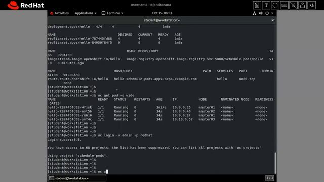 OpenShift Controlling Pod Scheduling Behavior (OpenShift Administration Part-8) RedHat Ex280 смотреть онлайн