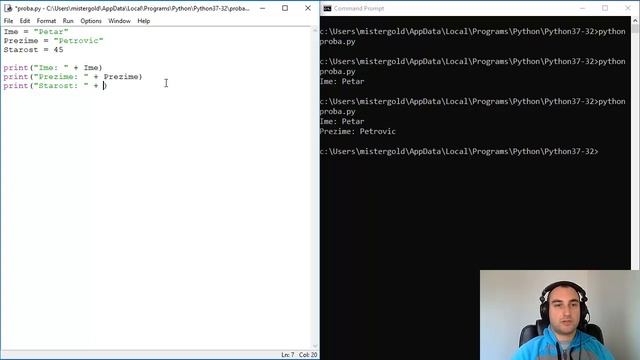 Python Programiranje - 7 - Konkatenacija i Redosled смотреть онлайн