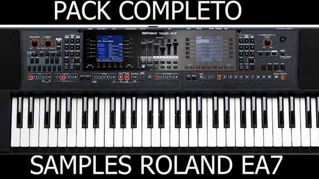 SAMPLER COM RITMOS PARA ROLAND EA7 смотреть онлайн