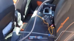 Установка камеры заднего вида на Киа Спартадже.