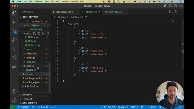 Day #16 - Setup Json Server смотреть онлайн