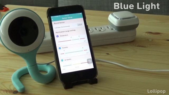Lollipop Sensor Monitoring Your Baby's Room Environment Data смотреть онлайн