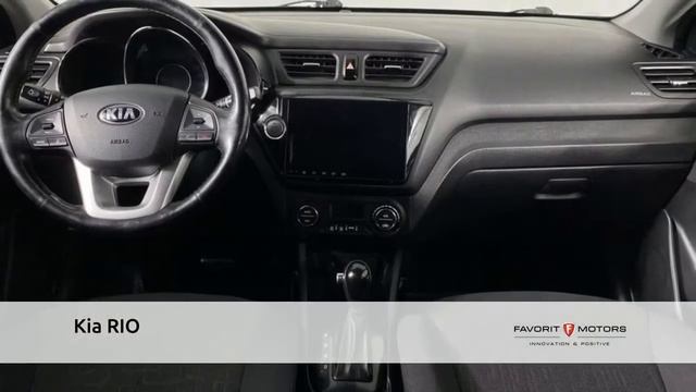 Kia RIO с пробегом 2014 смотреть онлайн