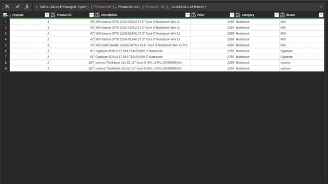 Power Query Excel | M CODE - Merge Queries / Join Tables (Cover all Join Tables Functions) смотреть онлайн
