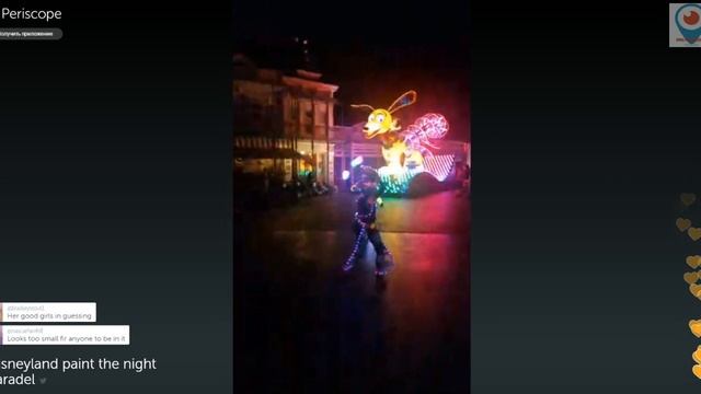 Disneyland paint the night paradel Диснейленд ночной парад смотреть онлайн