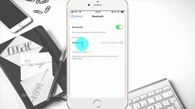How to connect bluetooth iPhone 6 to Android device смотреть онлайн