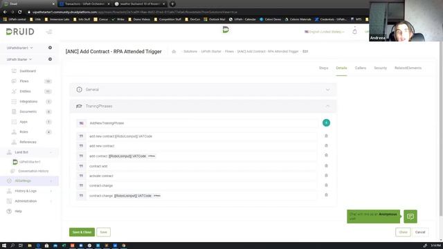 DRUID Chatbot Configuration Training смотреть онлайн