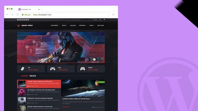 7+ Best WordPress Gaming & eSports Themes 2020 смотреть онлайн