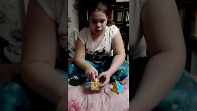 Фокус на кубики рубике ,,Шахматный порядок" смотреть онлайн