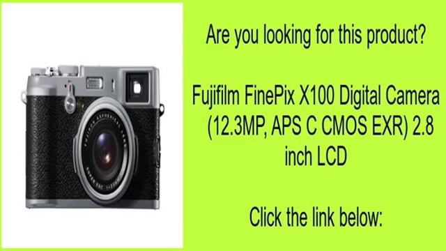 Fujifilm FinePix X100 Digital Camera (12.3MP, APS C CMOS EXR) 2.8 inch LCD смотреть онлайн