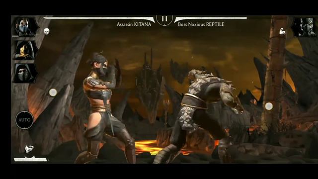 Kitana vs Reptile || Mortal Kombat Mobile смотреть онлайн