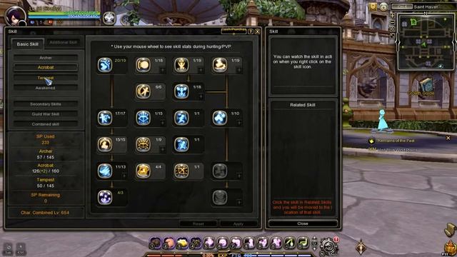 Dragon Nest SEA Tempest PVE Skill Build lv93 смотреть онлайн