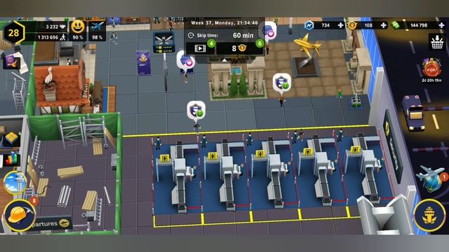 PAX Bug Quick fix? Let's see | Airport Simulator Tycoon: First Class смотреть онлайн