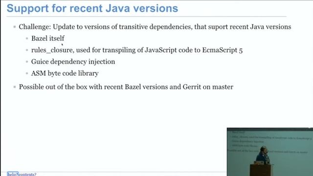 What's new in Bazel build and Gerrit Code Review смотреть онлайн