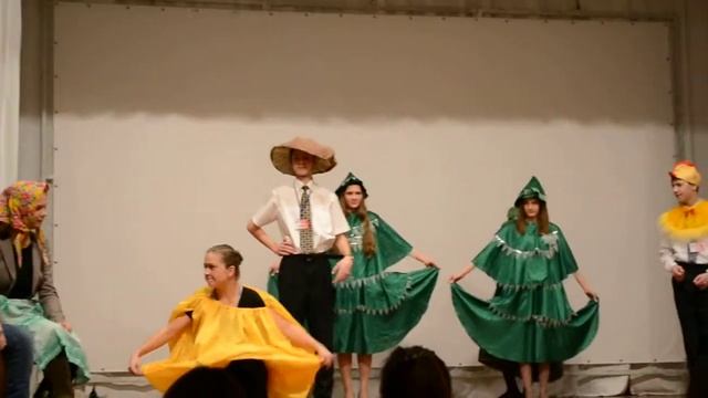 "Тетатральная" сценка :) смотреть онлайн