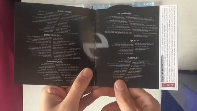 Evanescence - Fallen (CD Unboxing) смотреть онлайн