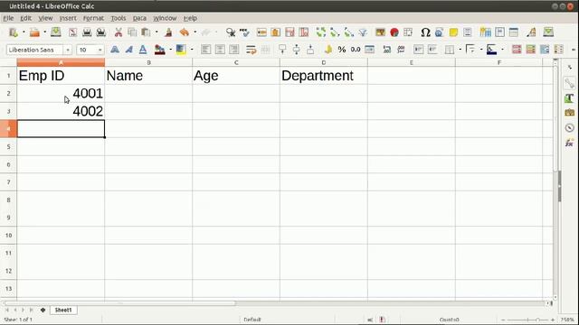 LibreOffice Calc - Data Validation смотреть онлайн