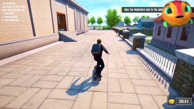 ЗАСУНУЛ МАШИНУ В МАГАЗИН И ЗАТОПИЛ ШКОЛУ Bad Guys at School от 6000 игры смотреть онлайн