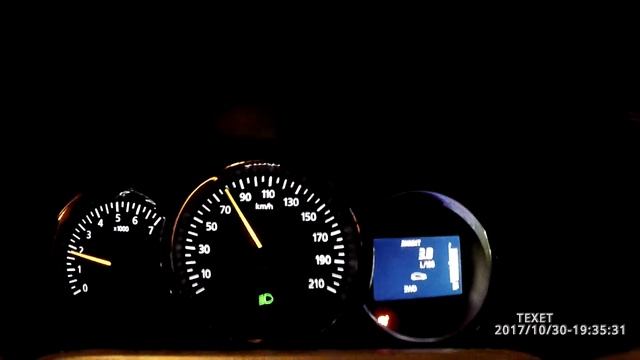 Замеряю мгновенный расход дизеля на Рено Дастер 1.5dCi часть 1 смотреть онлайн