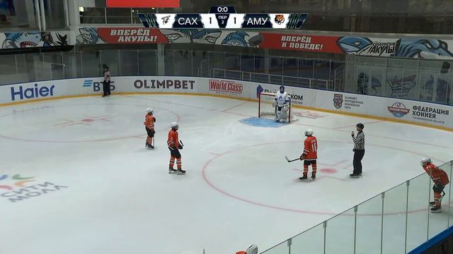 Хоккей, Открытый турнир "Кубок Открытия". "Сахалин 2008" - "Амур 2008". смотреть онлайн