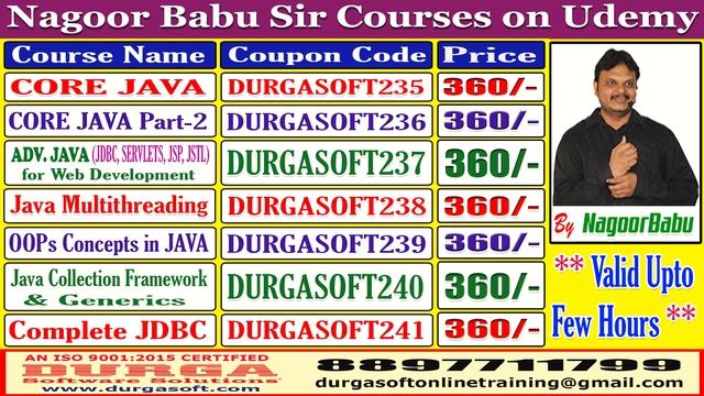 Nagoor Babu Sir Courses on Udemy смотреть онлайн