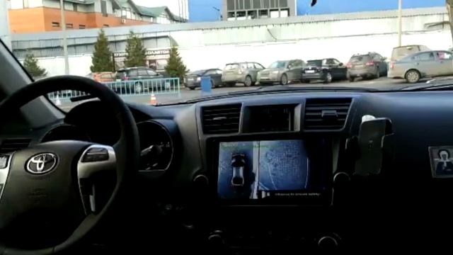 Система кругового обзора 2D BIRDVIEW 360 для Toyota Highlander смотреть онлайн
