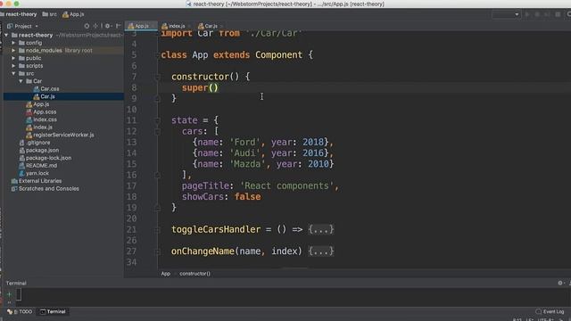 Блок 5. Теория. Компоненты React. Урок 2. Инициализация State смотреть онлайн