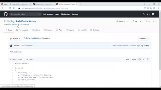 Hacktober Fest 2021 - How to make pull requests -Sinhala (ENG Sub) смотреть онлайн