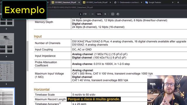 NÃO QUEIME SEU Osciloscópio RIGOL - Fique ATENTO A Categoria de MEDIÇÃO AGORA! Eletronica Facil смотреть онлайн