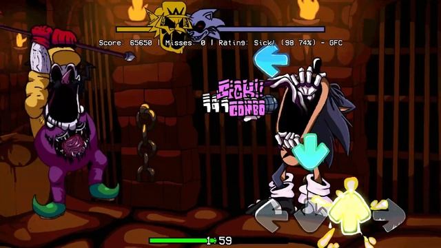 The Executioner - Wario.EXE vs Lord X (Friday Night Funkin' Nightmare of The Mushroom Kingdom) смотреть онлайн