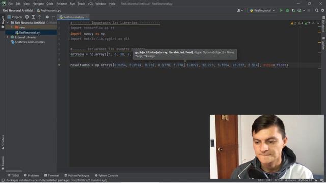 APRENDE A CREAR UNA RED NEURONAL EN PYTHON | Explicacion completa de su funcionamiento смотреть онлайн