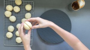 СОВЕТСКОЕ ПЕЧЕНЬЕ ПЕРСИКИ С ВАРЕНОЙ СГУЩЕНКОЙ