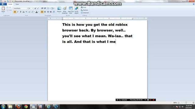 How to get the old ROBLOX browser back [You can try it, but they may've fixed it.] смотреть онлайн