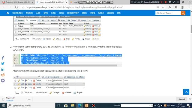 IMPLEMENTASI CLIENT SERVER PHP (MYSQL) DAN ANDROID смотреть онлайн
