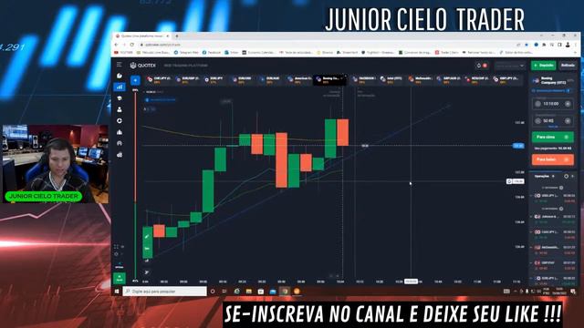 🔴 LIVE ON IQ OPTION - QUOTEX OPERANDO AO VIVO| JUNIOR CIELO TRADER смотреть онлайн