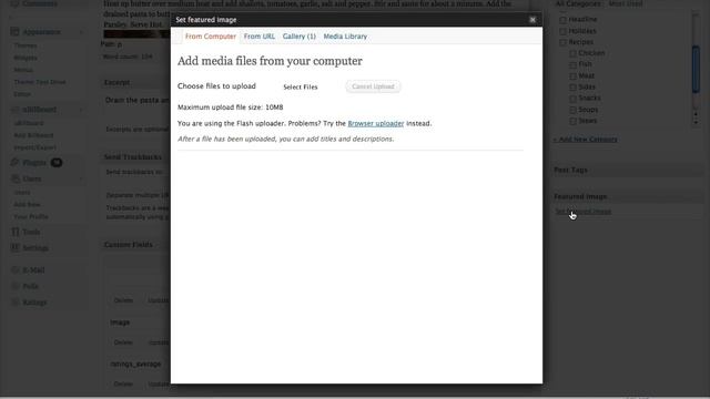 Upload a Post to Wordpress with Featured Image смотреть онлайн