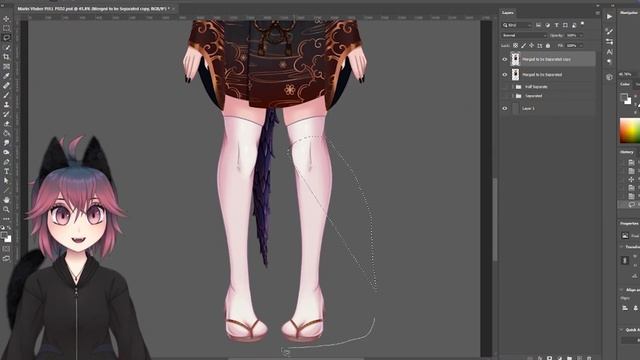 How To Draw Your FIRST Vtuber Model for Live2D Cubism! смотреть онлайн