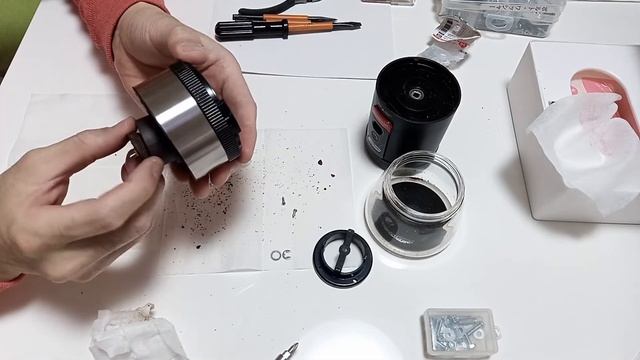 【充電式電動ミル[oceanrich G1]オーシャンリッチ電動ミルの修理をやってみた】（I tried repair the rechargeable coffee mill) UQ-ORG1Bl смотреть онлайн