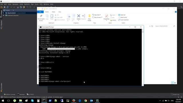 Python - Django Часть1- Установка и первый проект смотреть онлайн