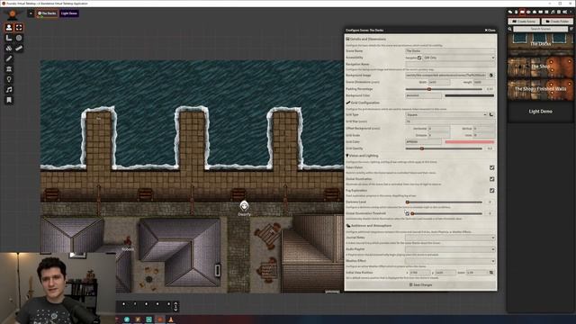 Updated Foundry Basics Part 5 - Adding Lights for Dynamic Line of Sight смотреть онлайн