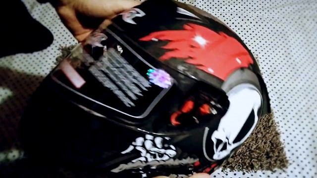 Мотошлем GXT358 | Распаковка и примерка смотреть онлайн